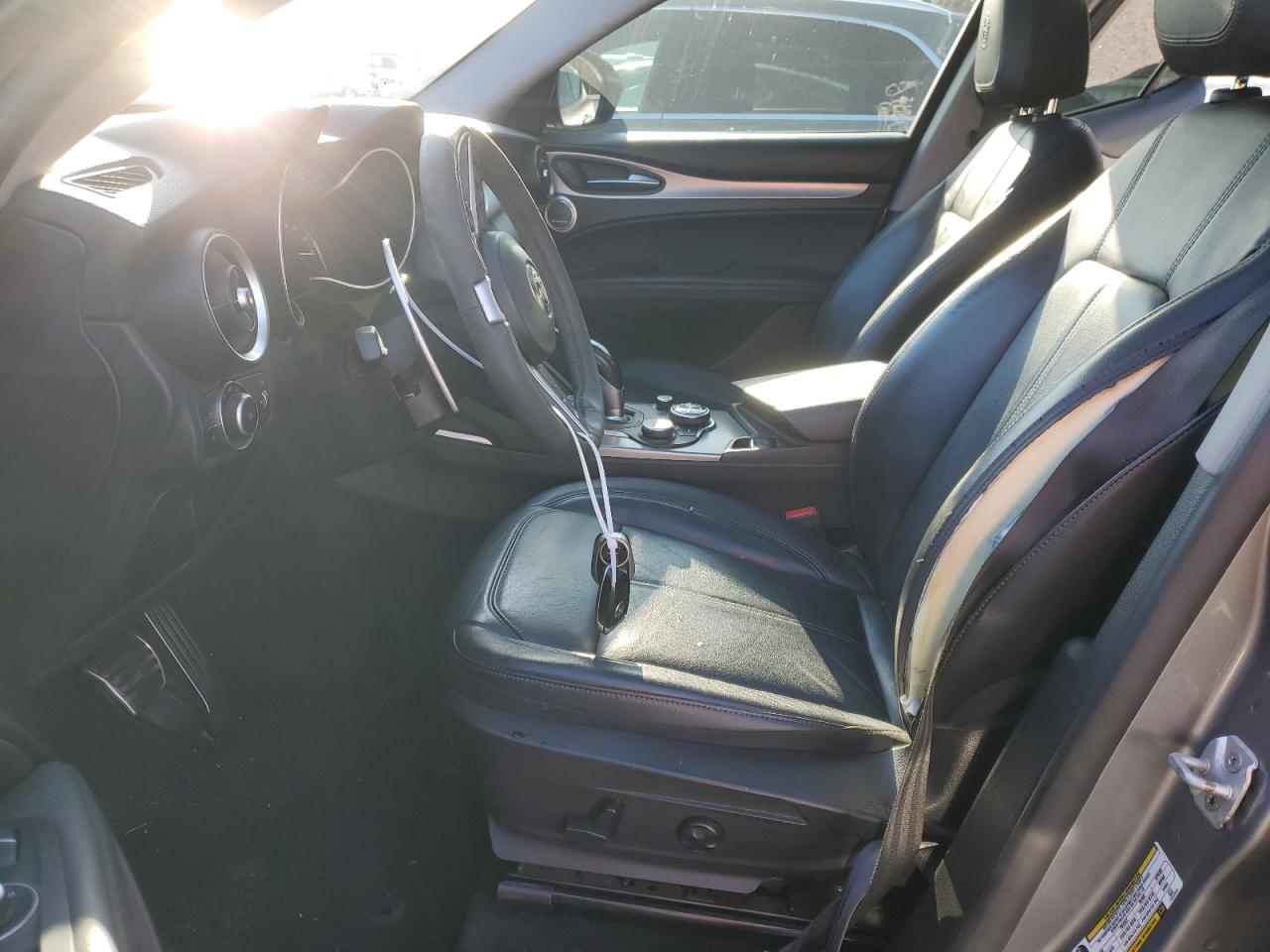 2018 Alfa Romeo Stelvio VIN ZASFAKPN8J7B93860 Copart auction photo, side damage thumbnail 7