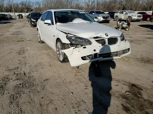 2010 BMW 5er VIN WBANW5C5XACT34705 Copart auction photo, front end / minor dent/scratches damage thumbnail 10