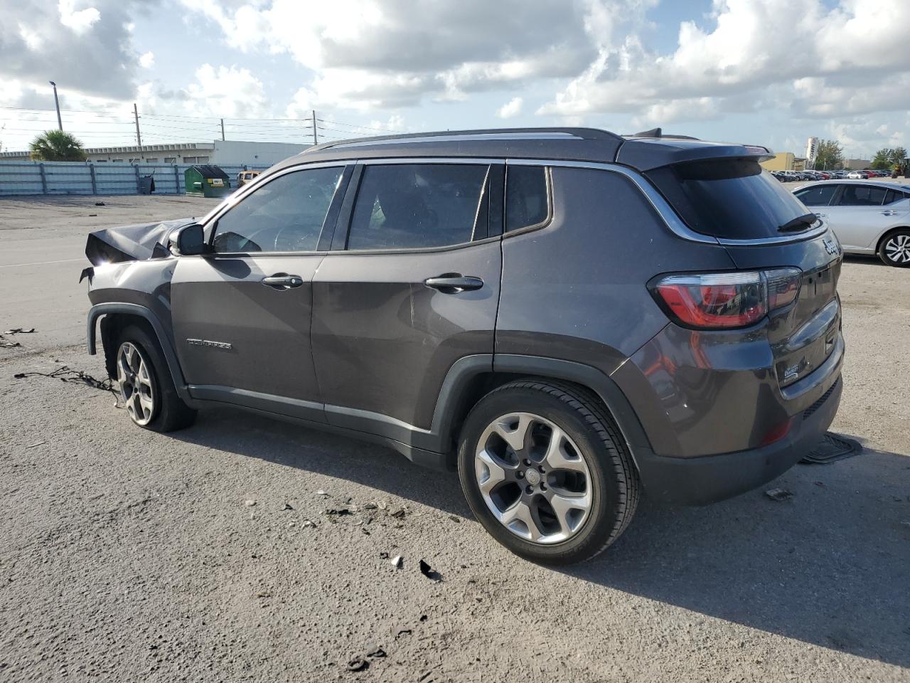 2018 Jeep Compass VIN 3C4NJCCB1JT358455 Copart auction photo, front end damage thumbnail 2