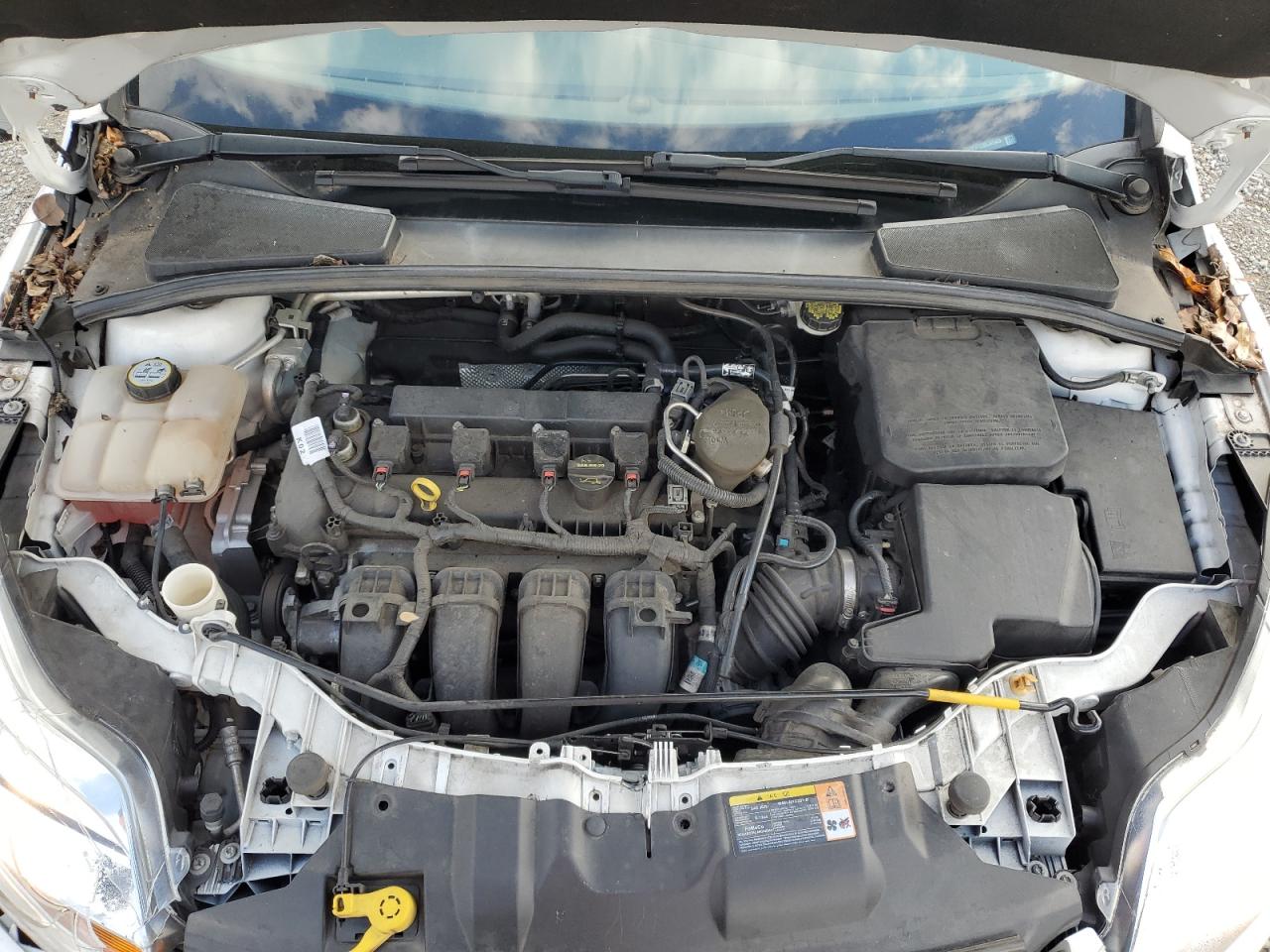 2013 Ford Focus VIN 1FADP3F22DL345483 Copart auction photo, front end / minor dent/scratches damage thumbnail 11