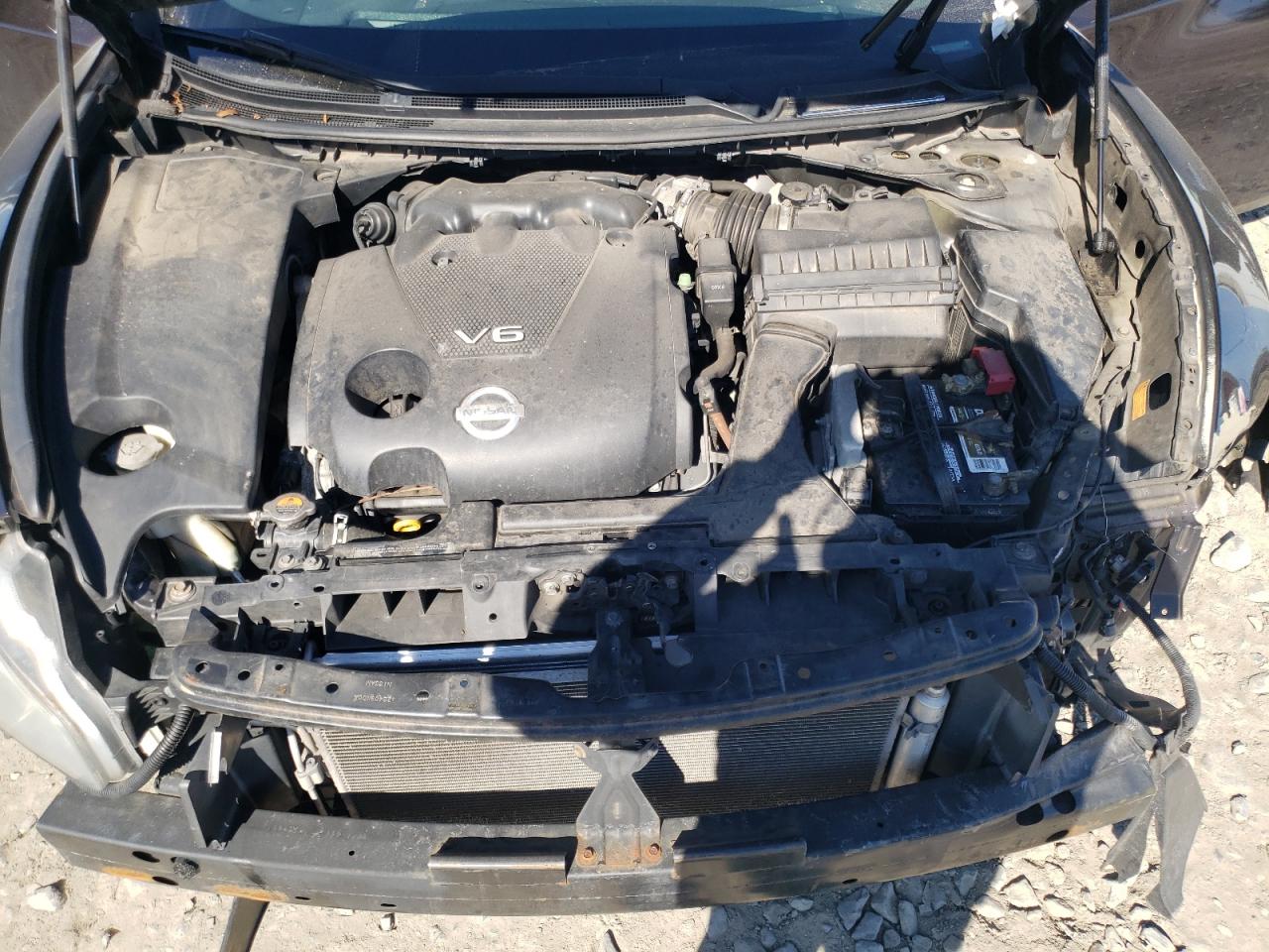 2010 Nissan Maxima VIN 1N4AA5AP6AC831647 Copart auction photo, front end damage thumbnail 11
