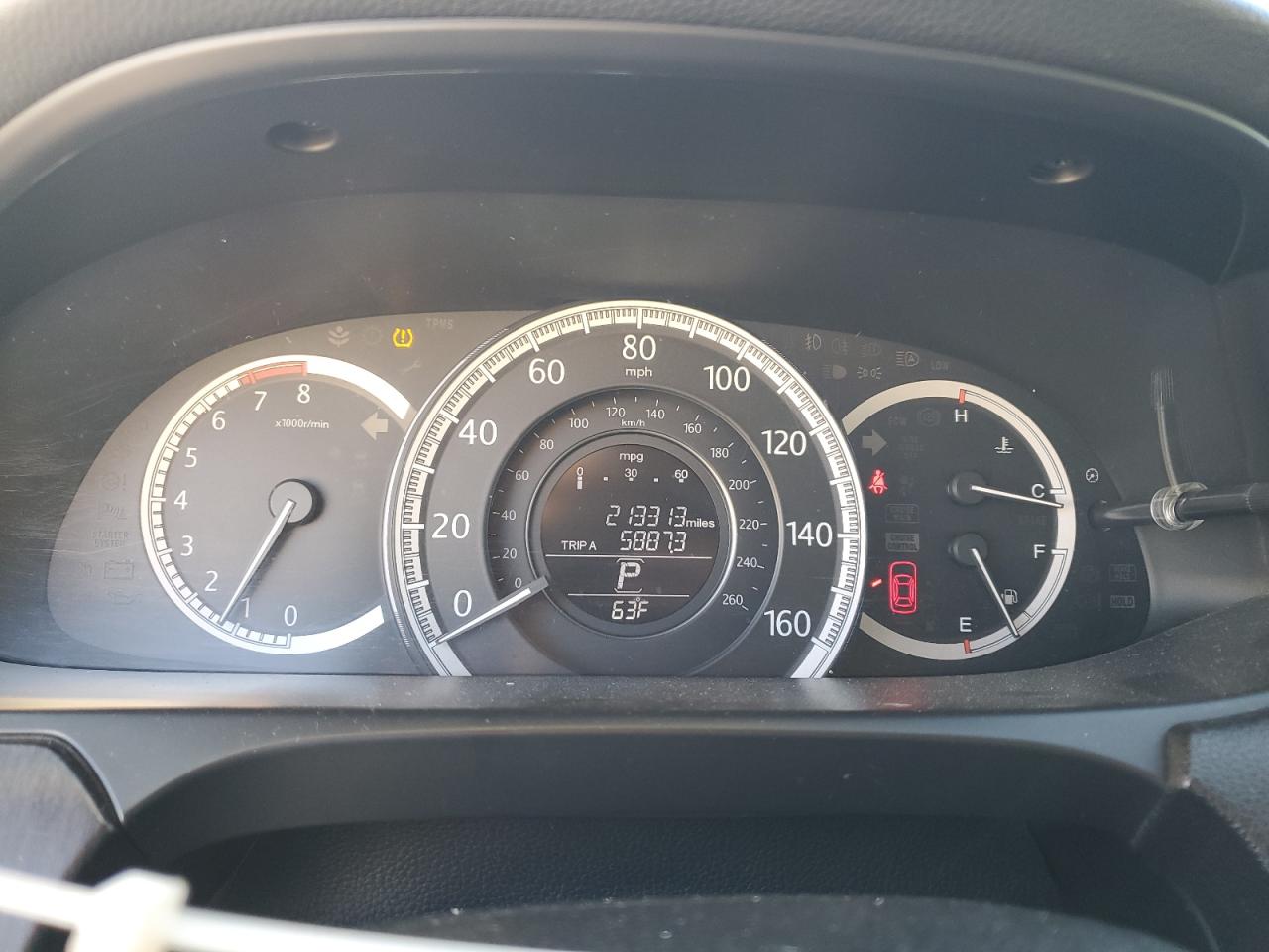 2014 Honda Accord VIN 1HGCR3F89EA036774 Copart auction photo, front end damage thumbnail 9