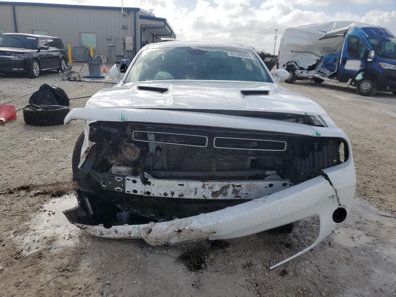 2019 Dodge Challenger VIN 2C3CDZAG0KH587157 Copart auction photo, front end / rear end damage thumbnail 5