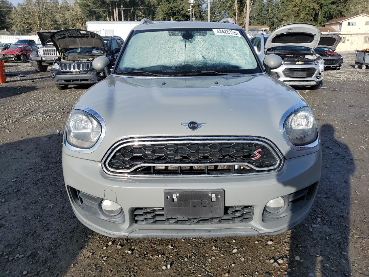 2019 MINI Cooper VIN WMZYT3C55K3E95965 Copart auction photo, rear end damage thumbnail 5