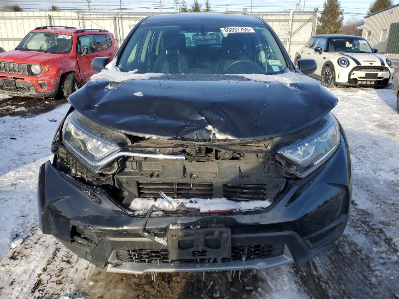 2019 Honda CR-V VIN 2HKRW6H36KH222734 Copart auction photo, front end damage thumbnail 5