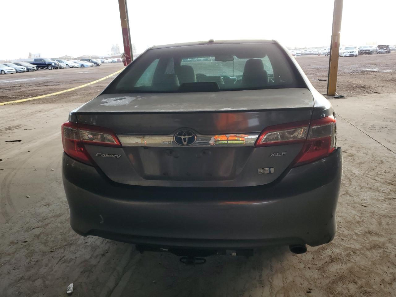 2012 Toyota Camry VIN 4T1BD1FK5CU040935 Copart auction photo, front end / rear end damage thumbnail 6