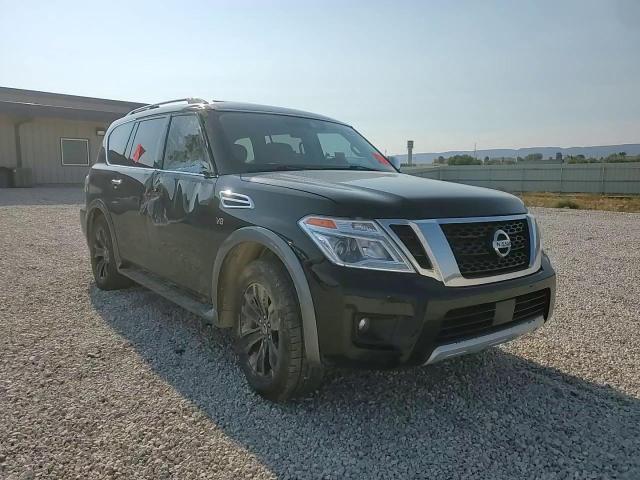 2018 Nissan Armada VIN JN8AY2NEXJ9730223 Copart auction photo, side / front end damage thumbnail 12