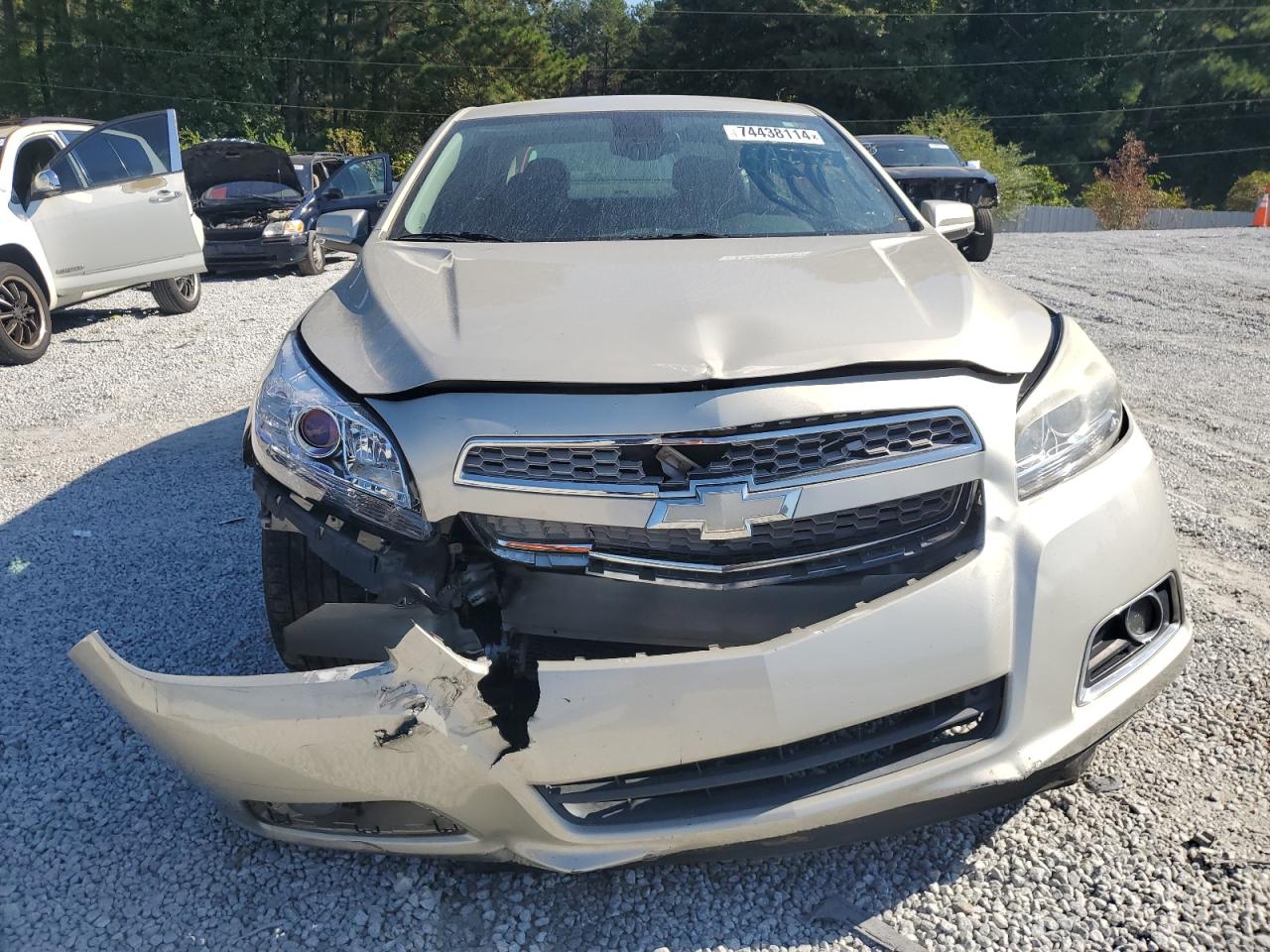 2013 Chevrolet Malibu VIN 1G11H5SA7DF239167 Copart auction photo, front end / mechanical damage thumbnail 5