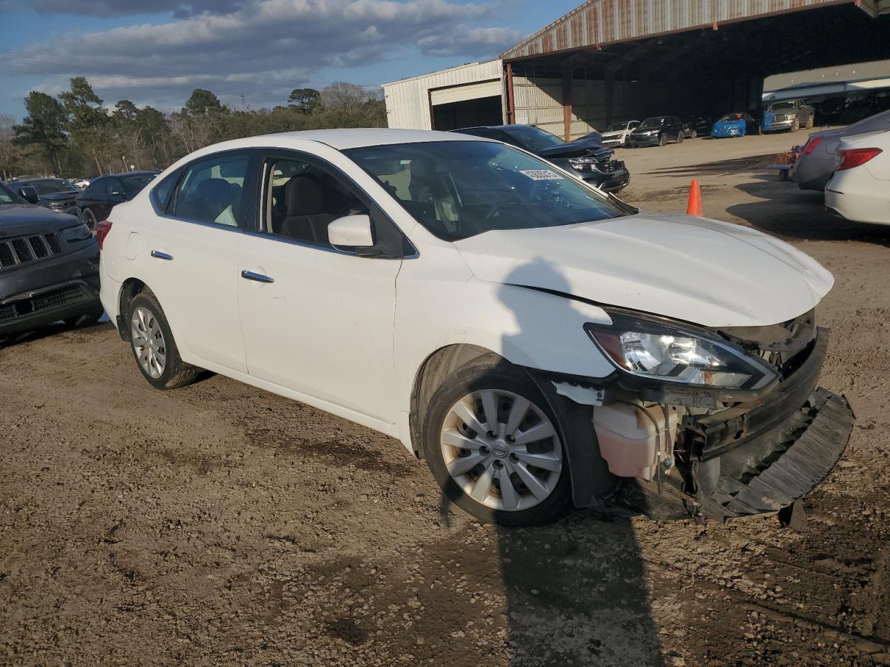2017 Nissan Sentra VIN 3N1AB7AP2HY246314 Copart auction photo, front end / rear end damage thumbnail 4