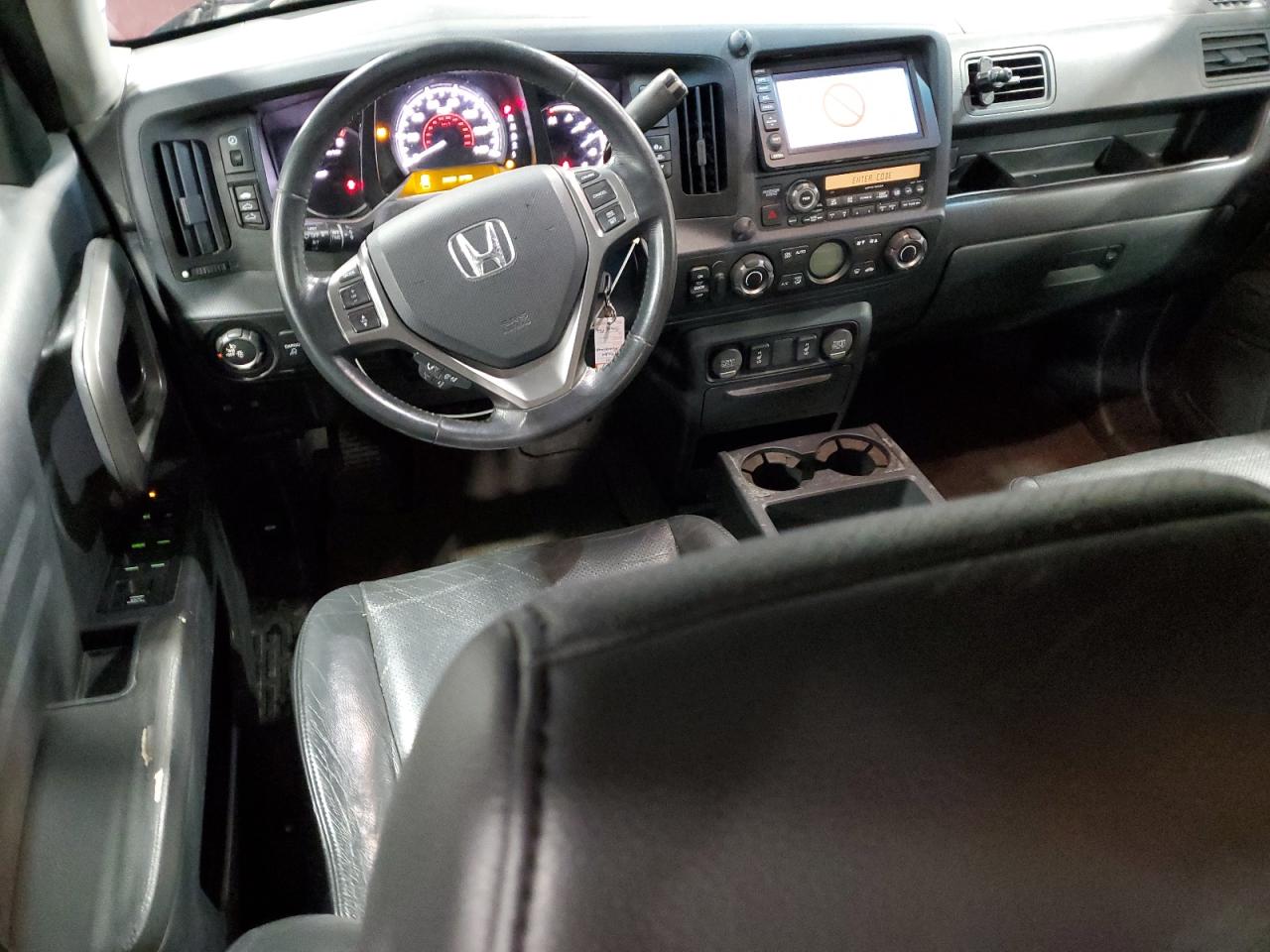 2010 Honda Ridgeline VIN 5FPYK1F59AB002068 Copart auction photo, front end damage thumbnail 8