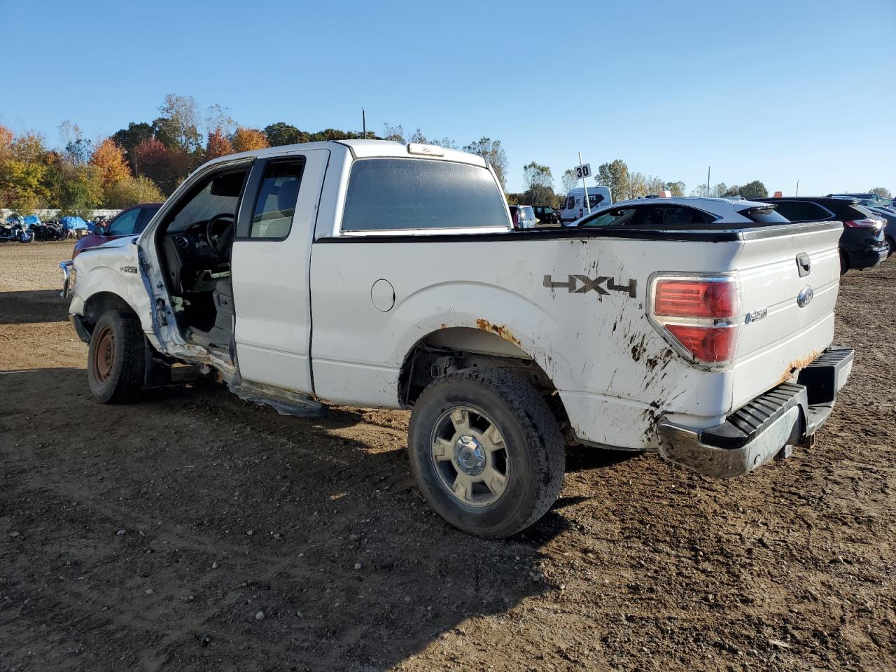 2014 Ford F-150 VIN 1FTFX1EF3EKG06347 Copart auction photo, all over damage thumbnail 2