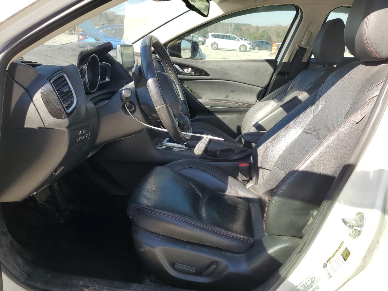 2014 Mazda 3 VIN JM1BM1W38E1149147 Copart auction photo, front end / rear end damage thumbnail 7