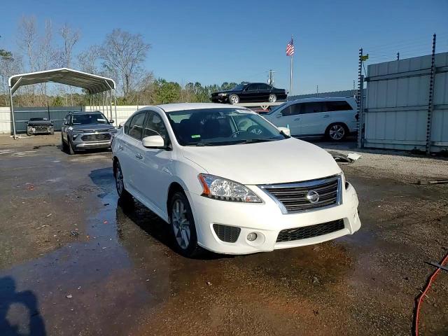 2014 Nissan Sentra VIN 3N1AB7APXEY298561 Copart auction photo, front end / rear end damage thumbnail 14