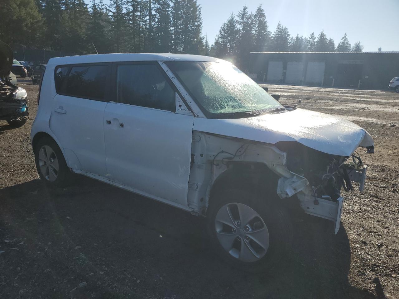 2016 KIA Soul VIN KNDJN2A28G7389778 Copart auction photo, front end damage thumbnail 4