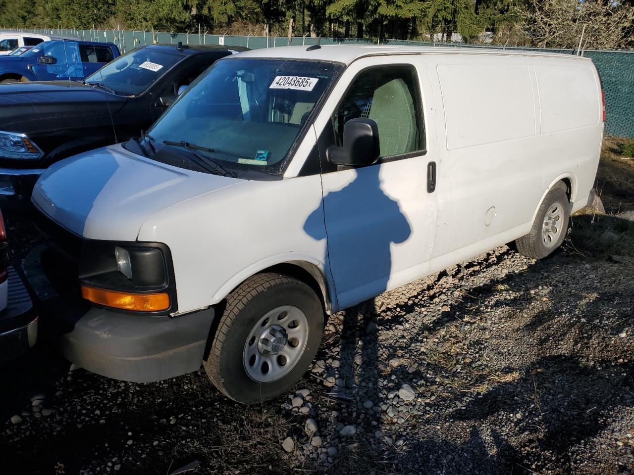 2013 Chevrolet Express VIN 1GCSGAFX6D1145199