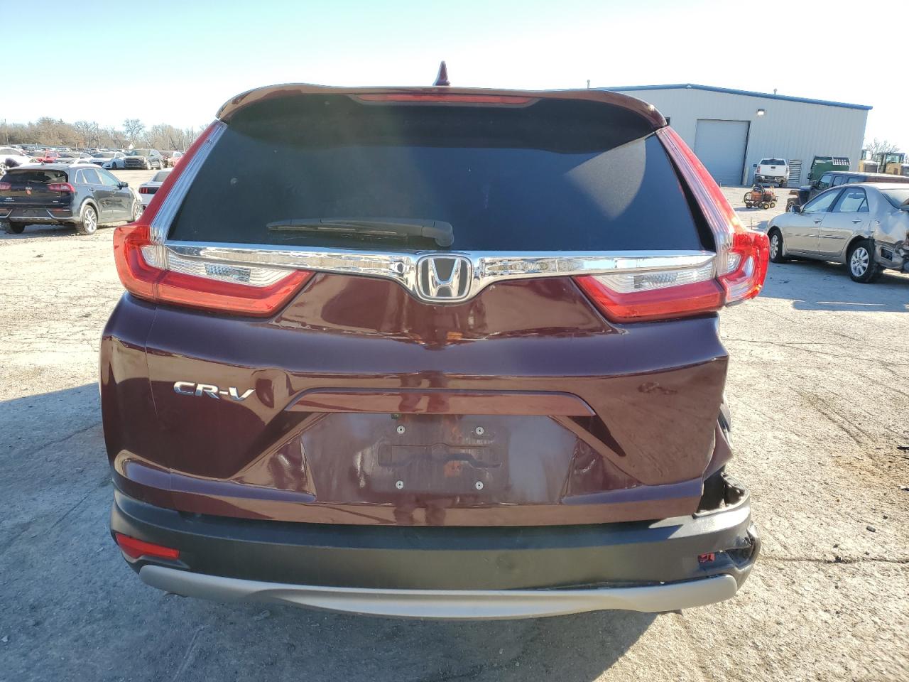 2018 Honda CR-V VIN 7FARW1H88JE053378 Copart auction photo, rear end / minor dent/scratches damage thumbnail 6