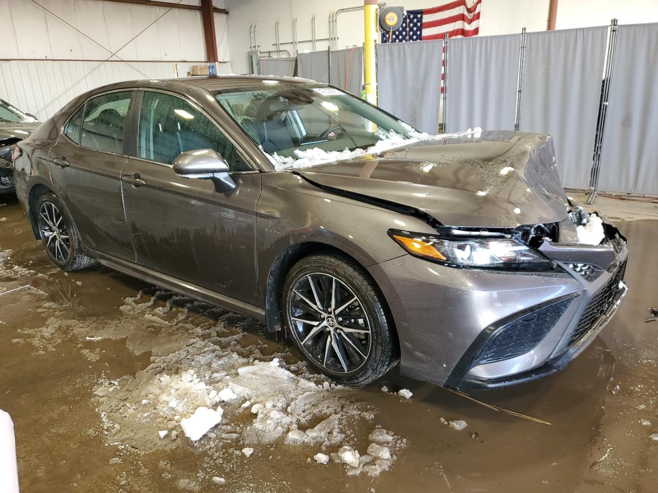 2024 Toyota Camry VIN 4T1G11AK8RU916413 Copart auction photo, front end / side damage thumbnail 4