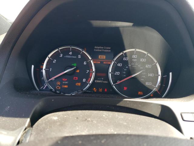 2018 Acura TLX VIN 19UUB3F65JA006897 Copart auction photo, vandalism damage thumbnail 9
