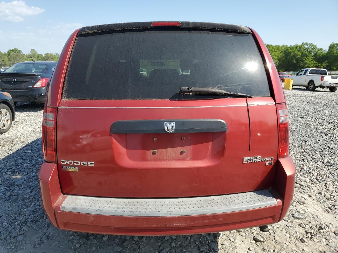 2009 Dodge Caravan VIN 1D8HN44E09B518923 Copart auction photo, front end damage thumbnail 6