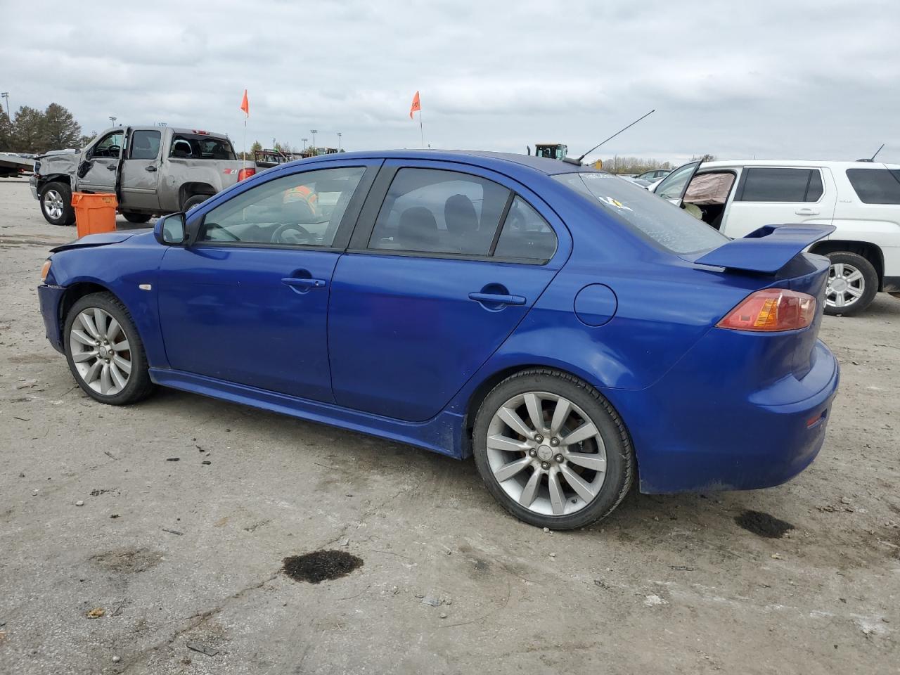2008 Mitsubishi Lancer VIN JA3AU86U08U017787 Copart auction photo, front end damage thumbnail 2