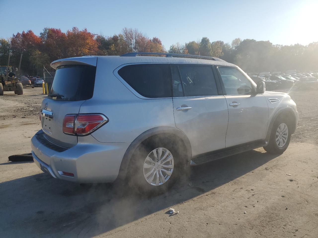 2018 Nissan Armada VIN JN8AY2NC8JX501873 Copart auction photo, normal wear damage thumbnail 3