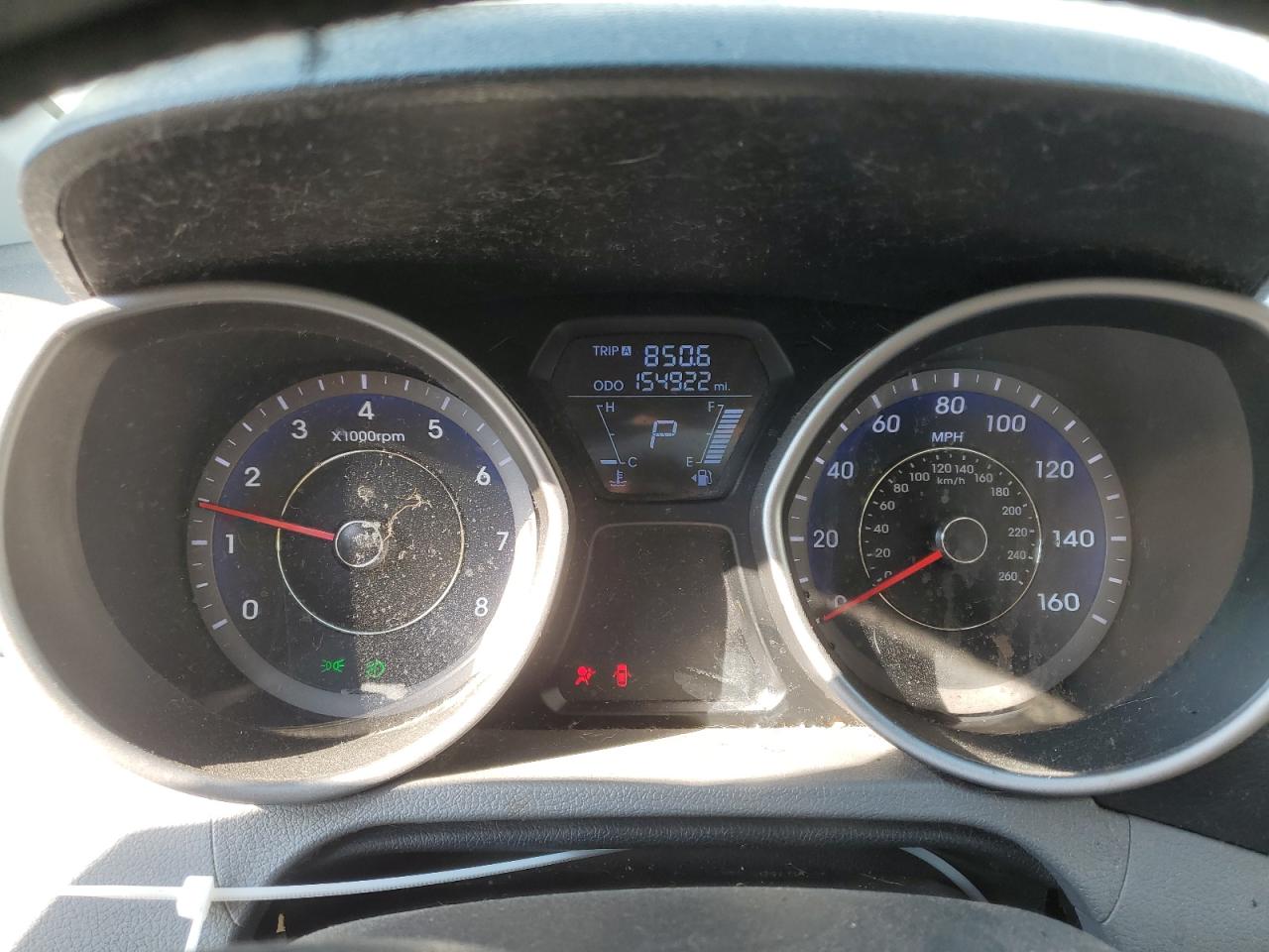 2013 Hyundai Elantra VIN KMHDH4AE1DU533285 Copart auction photo, all over / minor dent/scratches damage thumbnail 9