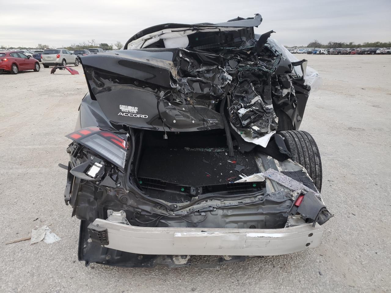 2023 Honda Accord VIN 1HGCY2F5XPA015695 Copart auction photo, all over damage thumbnail 6