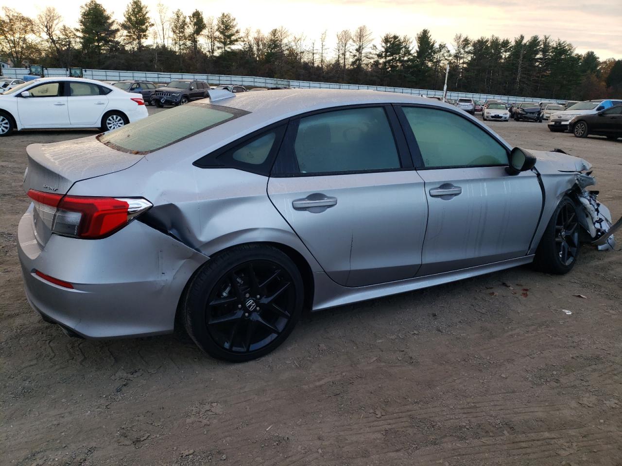 2024 Honda Civic VIN 2HGFE2F57RH514562 Copart auction photo, front end / undercarriage damage thumbnail 3