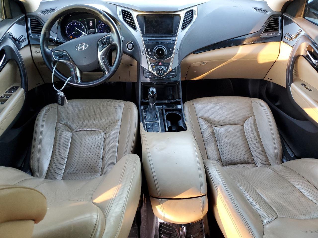2013 Hyundai Azera VIN KMHFG4JG8DA227134 Copart auction photo, front end damage thumbnail 8