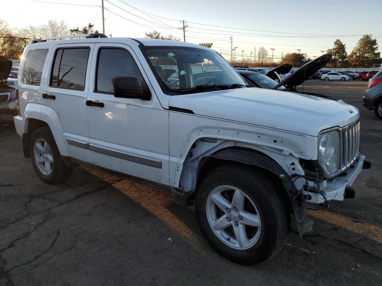 2012 Jeep Liberty (North America) VIN 1C4PJMCK8CW120064 Copart auction photo, front end / side damage thumbnail 4