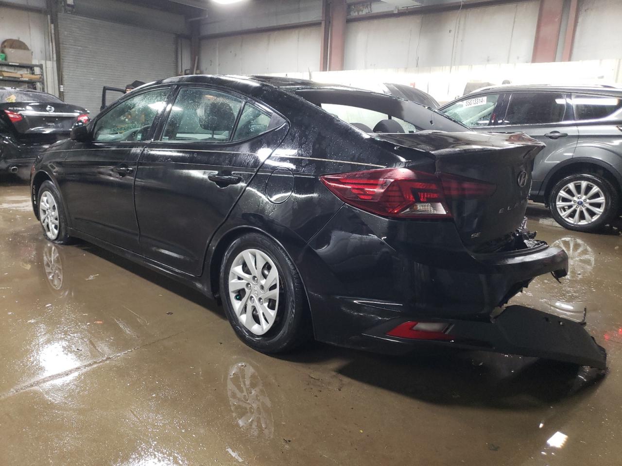 2019 Hyundai Elantra VIN 5NPD74LF4KH431984 Copart auction photo, rear end damage thumbnail 2