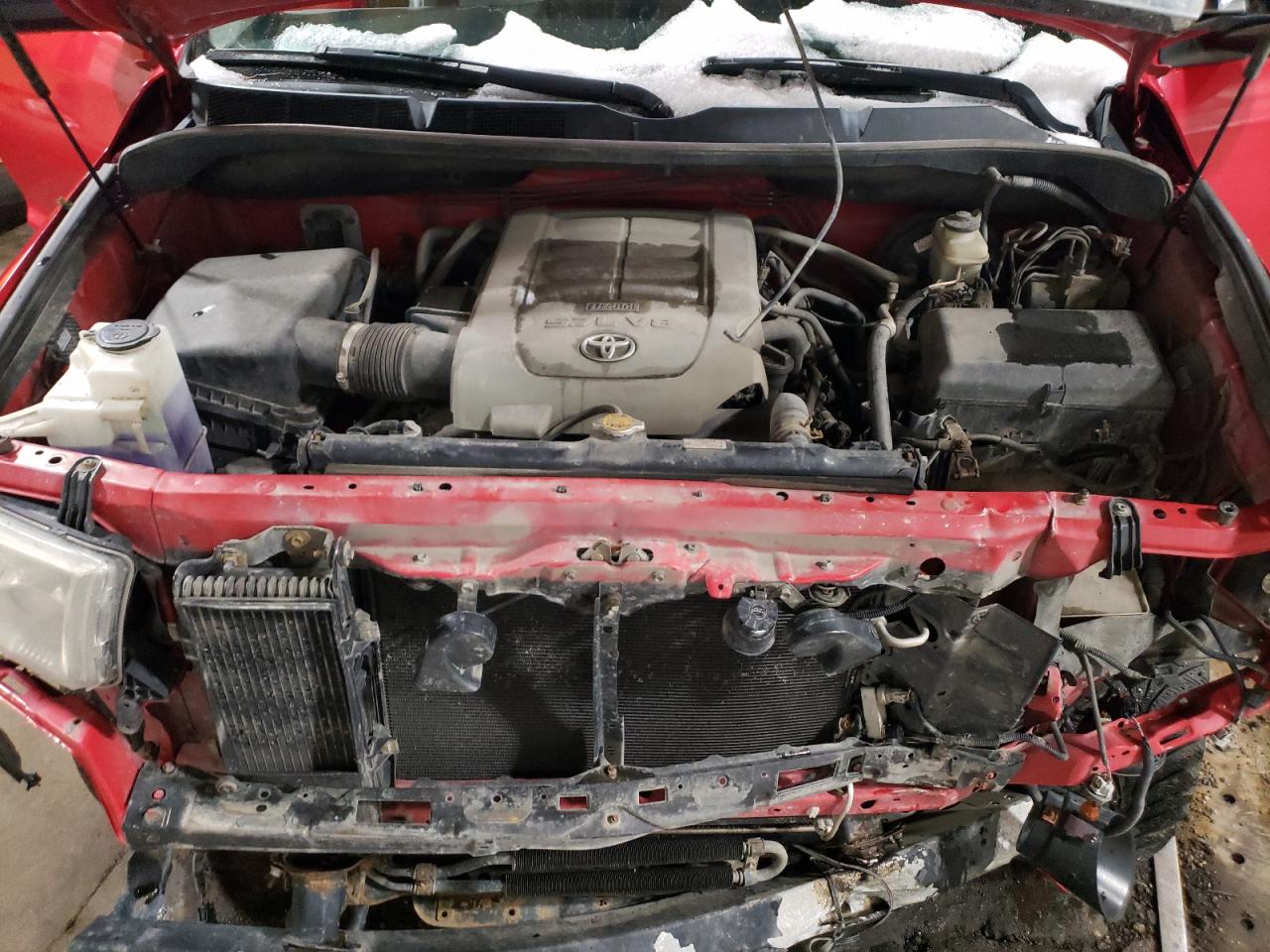 2007 Toyota Tundra VIN 5TFDV58137X028809 Copart auction photo, front end damage thumbnail 11
