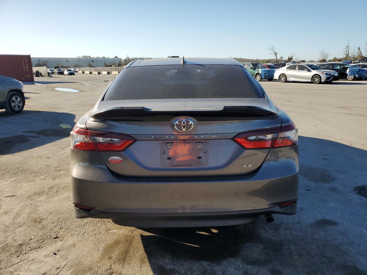 2021 Toyota Camry VIN 4T1C11AK4MU454987 Copart auction photo, front end / side damage thumbnail 6