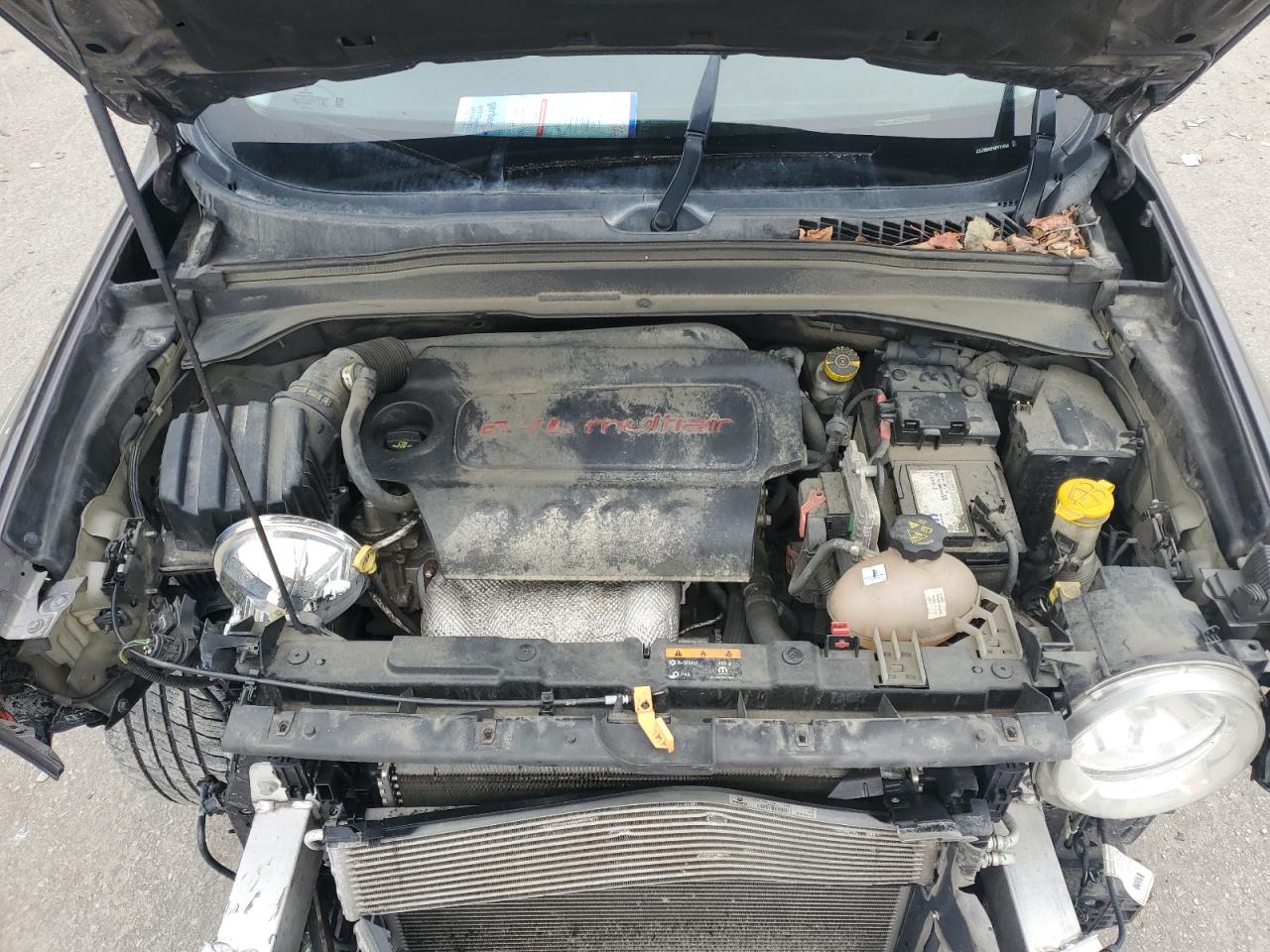2017 Jeep Renegade VIN ZACCJBBB7HPF73598 Copart auction photo, front end damage thumbnail 12