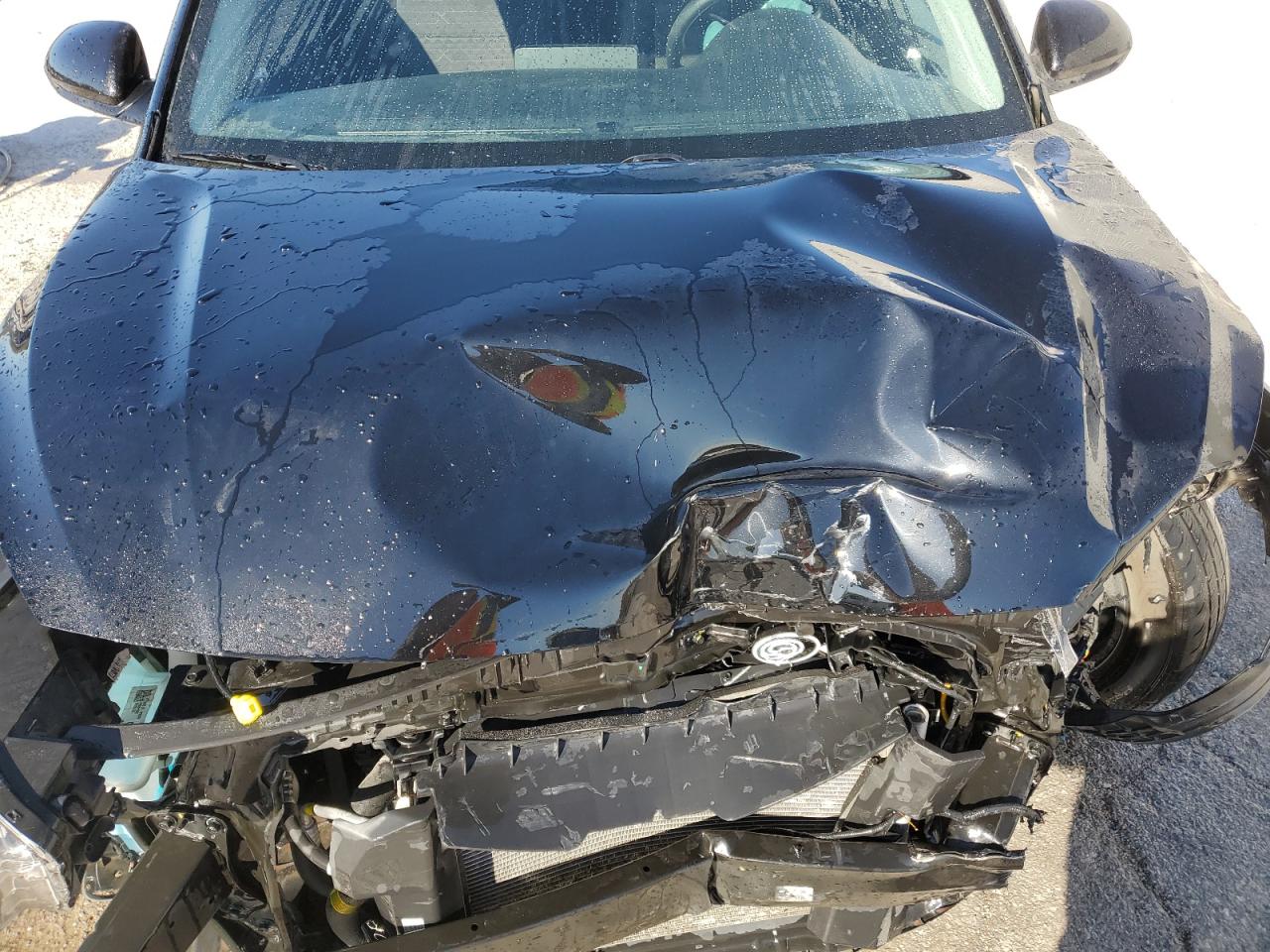 2023 KIA Rio VIN 3KPA24AD2PE584863 Copart auction photo, front end damage thumbnail 11