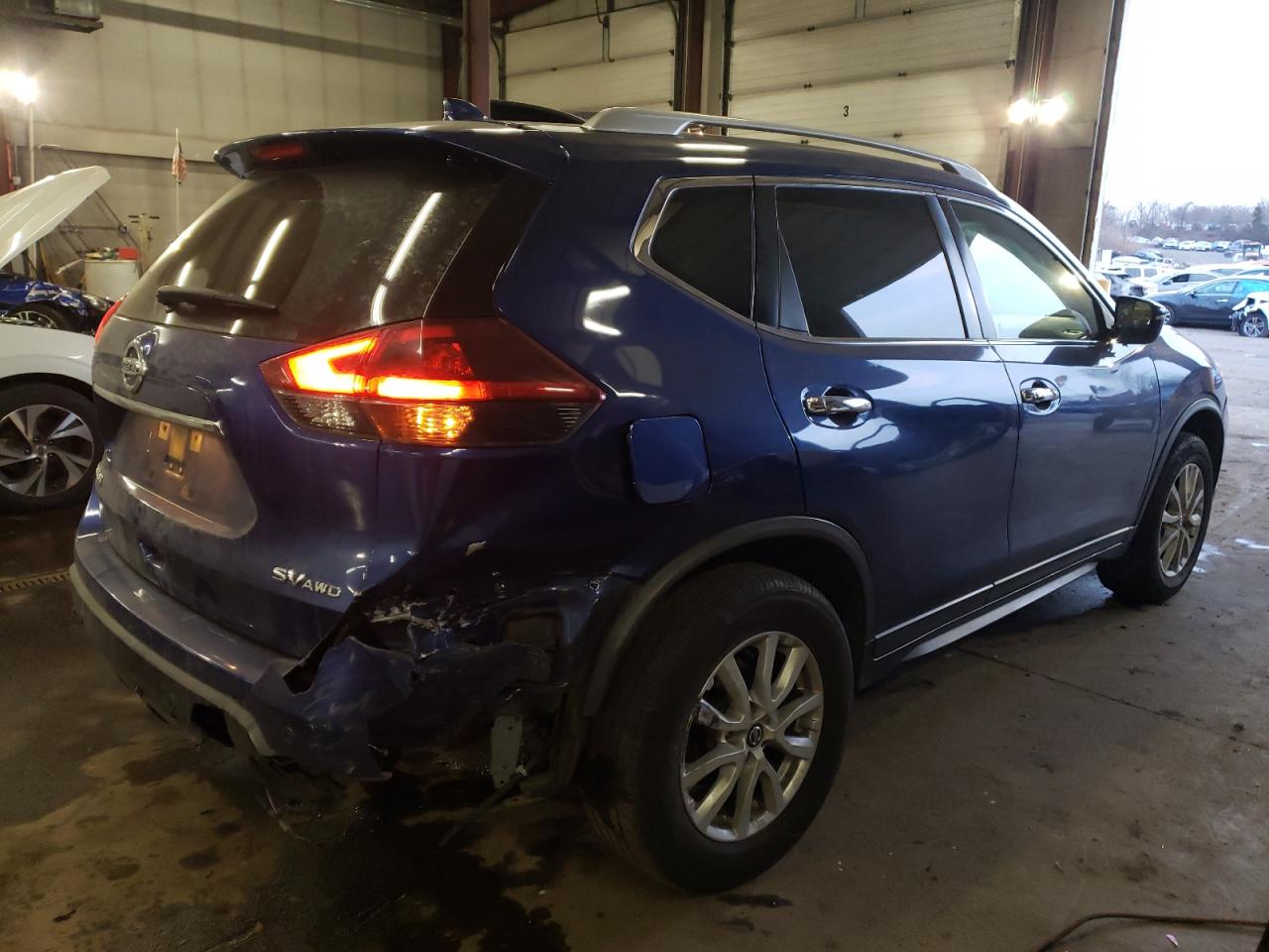 2020 Nissan Rogue VIN JN8AT2MV1LW105665 Copart auction photo, rear end damage thumbnail 3