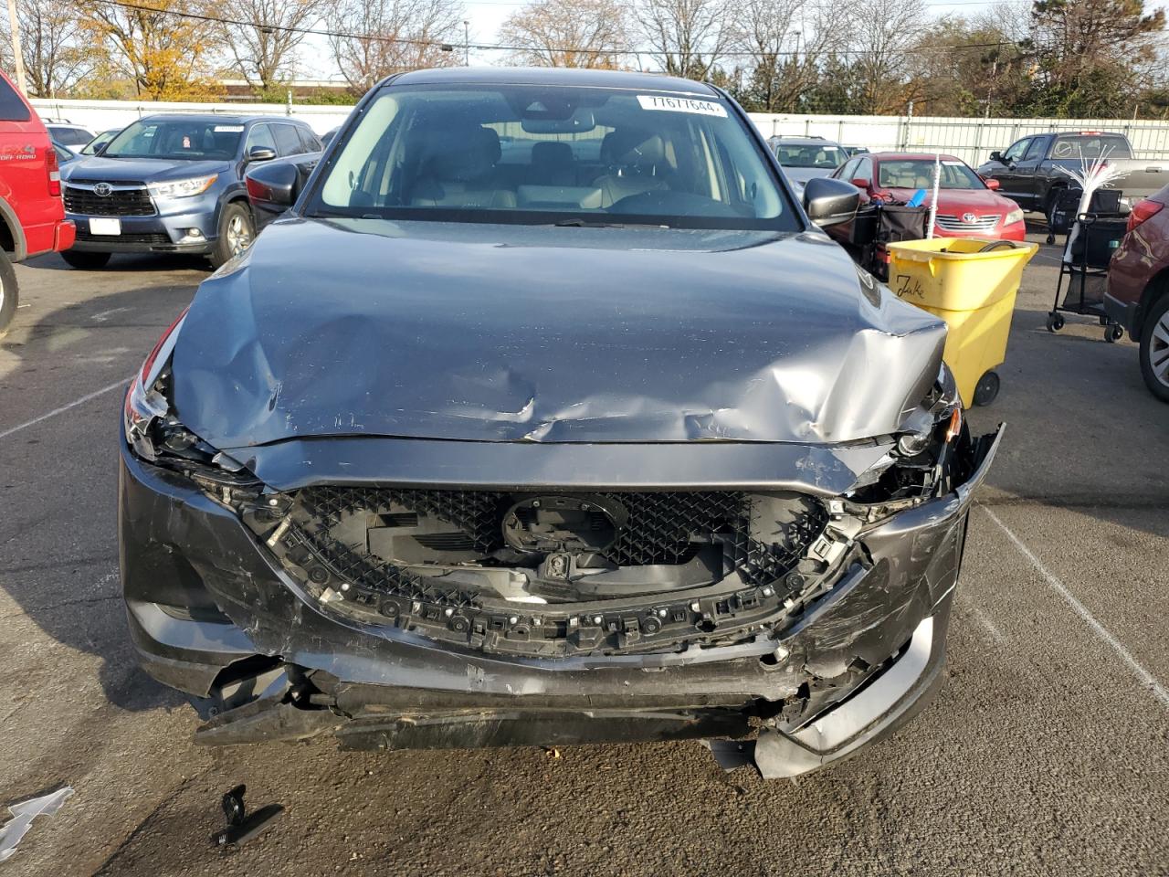 2021 Mazda CX-5 VIN JM3KFBCM0M1397573 Copart auction photo, front end damage thumbnail 5