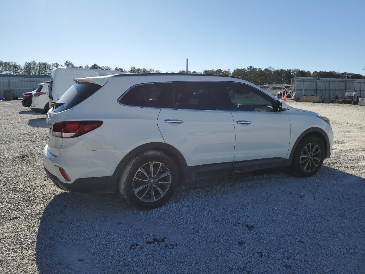 2017 Hyundai Santa Fe VIN KM8SM4HF8HU182088 Copart auction photo, mechanical / minor dent/scratches damage thumbnail 3