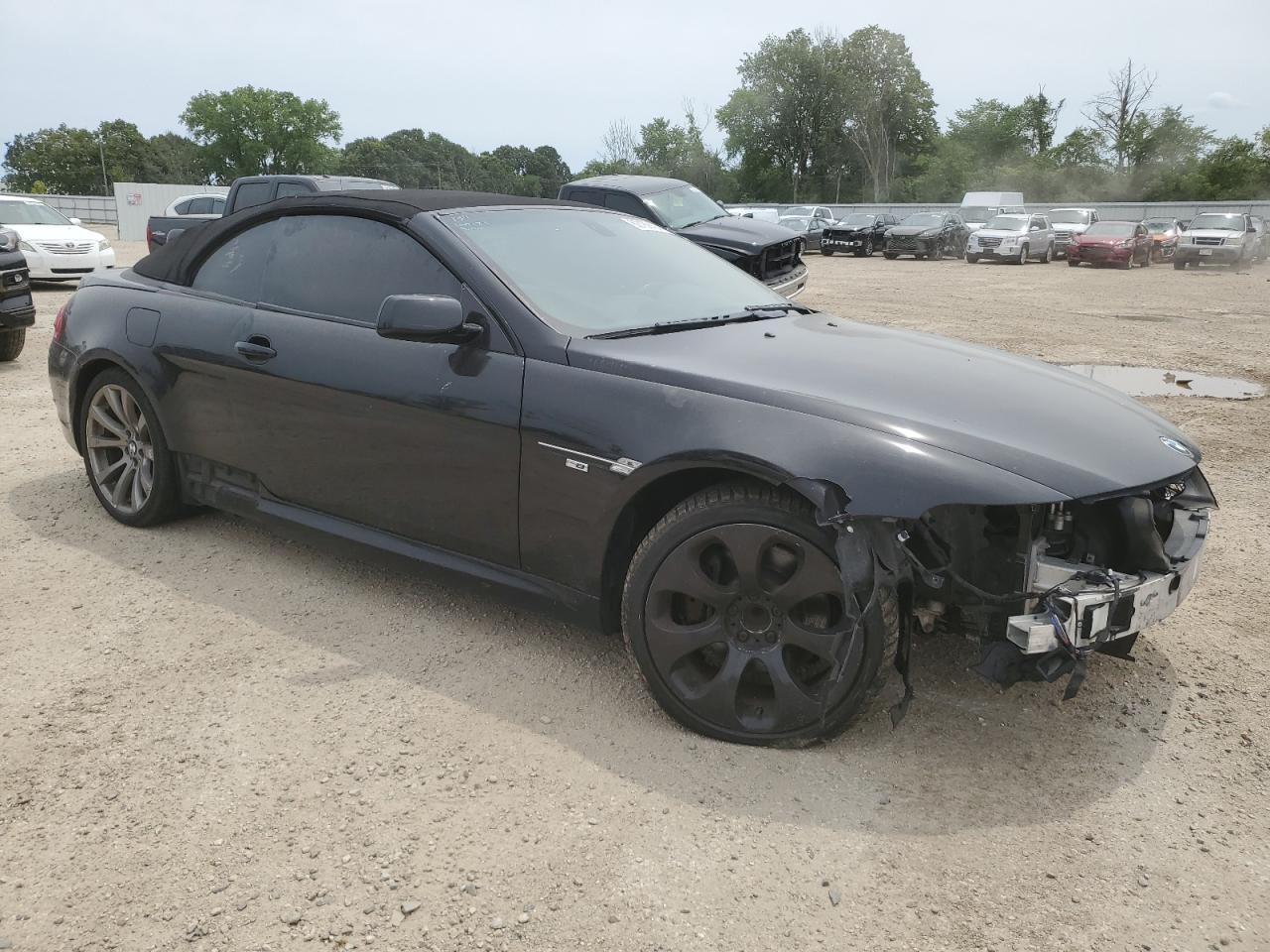 2008 BMW 6er VIN WBAEB53558CX60100 Copart auction photo, all over damage thumbnail 4