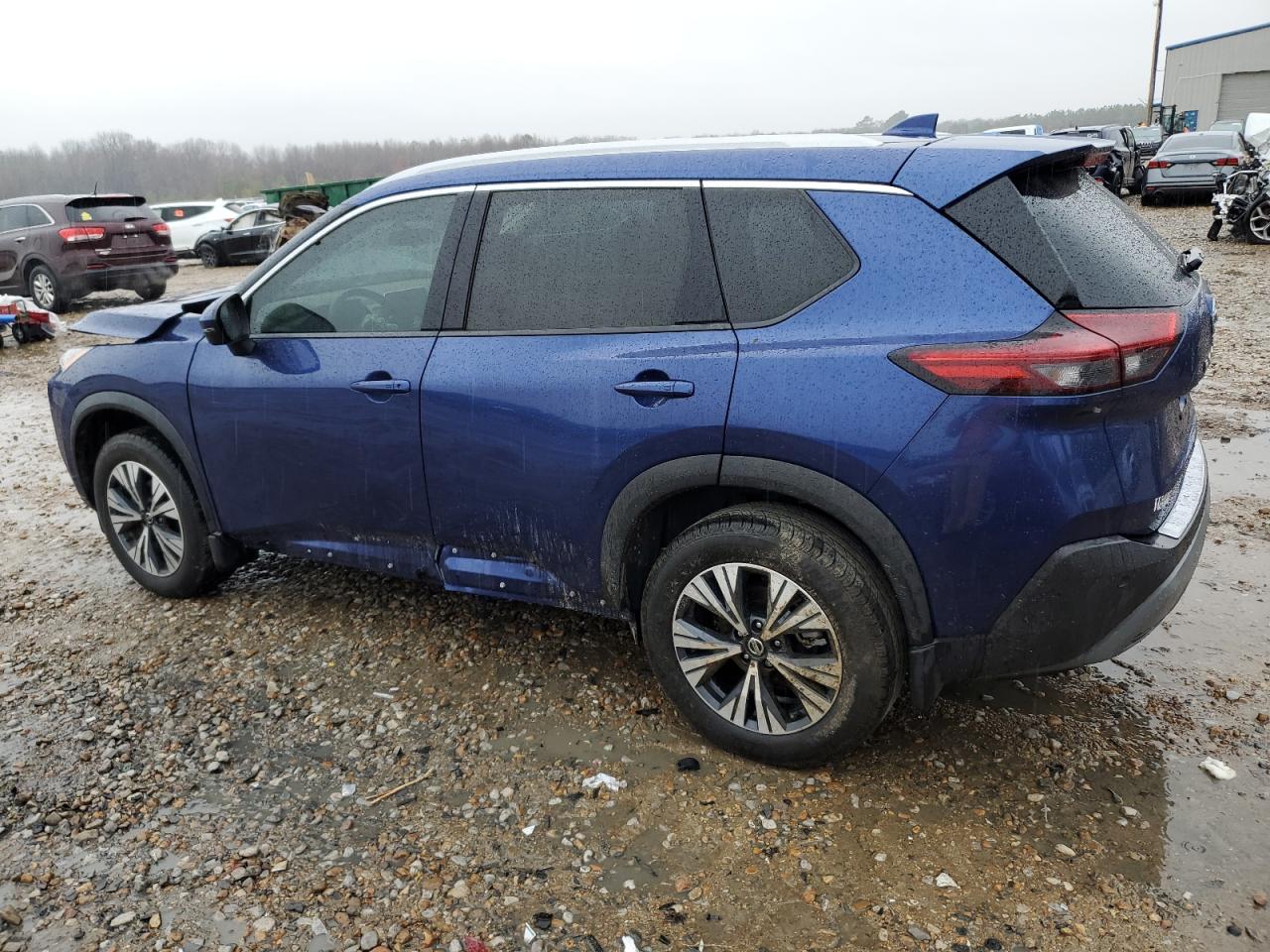 2021 Nissan Rogue VIN 5N1AT3BA8MC696187 Copart auction photo, front end / side damage thumbnail 2