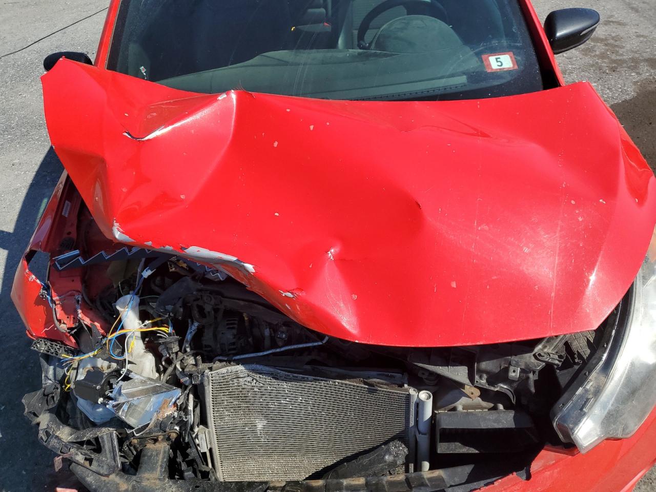 2015 KIA Forte VIN KNAFZ5A32F5296864 Copart auction photo, front end damage thumbnail 12