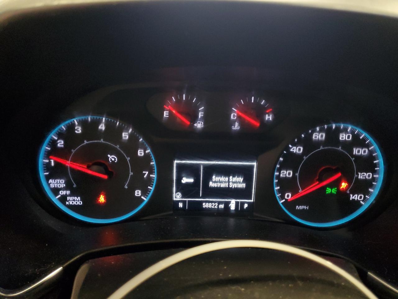 2020 Chevrolet Equinox VIN 3GNAXHEVXLS507401 Copart auction photo, front end damage thumbnail 9