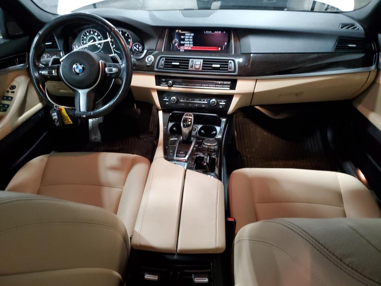 2016 BMW 5er VIN WBAFV3C53GD687527 Copart auction photo, hail damage thumbnail 8
