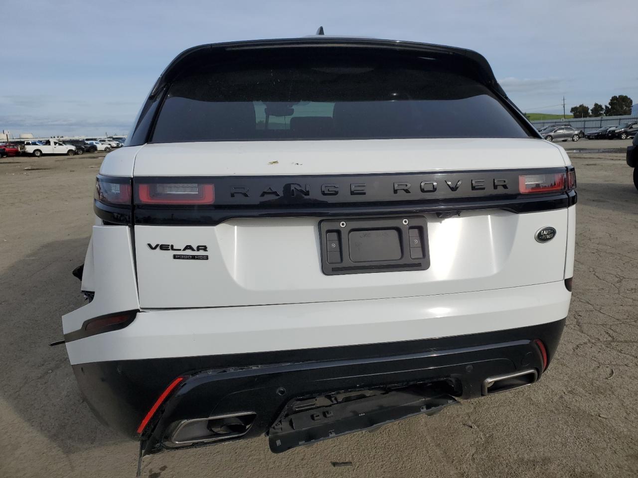 2020 Land Rover Range Rover VIN SALYM2EV9LA238122 Copart auction photo, side / undercarriage damage thumbnail 6