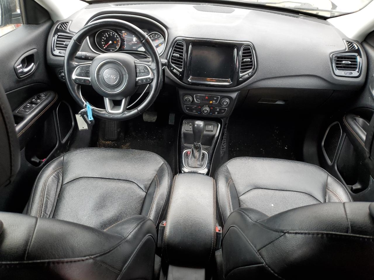 2021 Jeep Compass VIN 3C4NJCCB2MT522588 Copart auction photo, front end / minor dent/scratches damage thumbnail 8