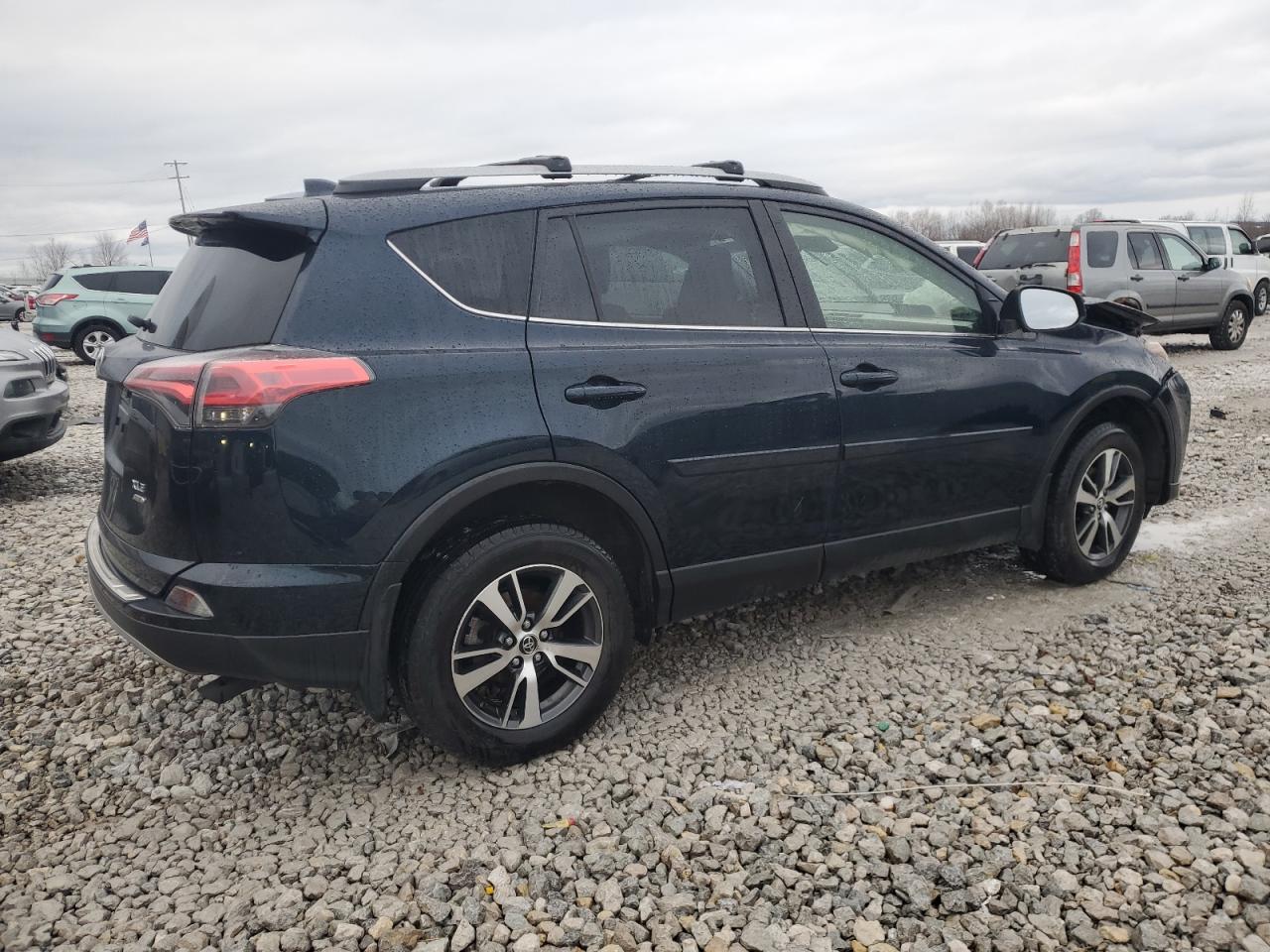 2018 Toyota RAV 4 VIN JTMRFREV8JJ183769 Copart auction photo, front end damage thumbnail 3