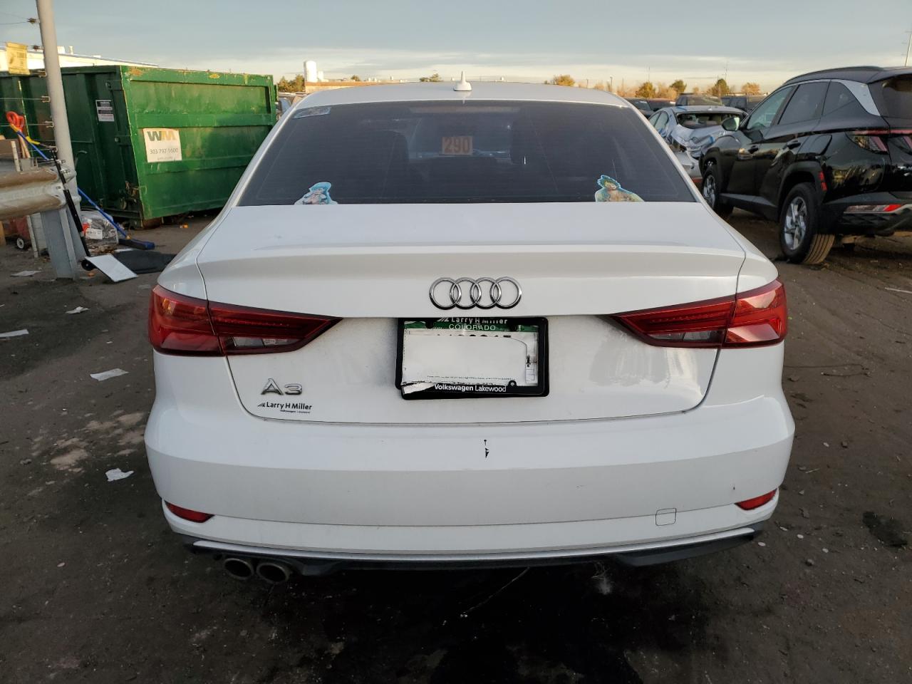 2018 Audi A3 VIN WAUAUGFF6J1072522 Copart auction photo, front end damage thumbnail 6