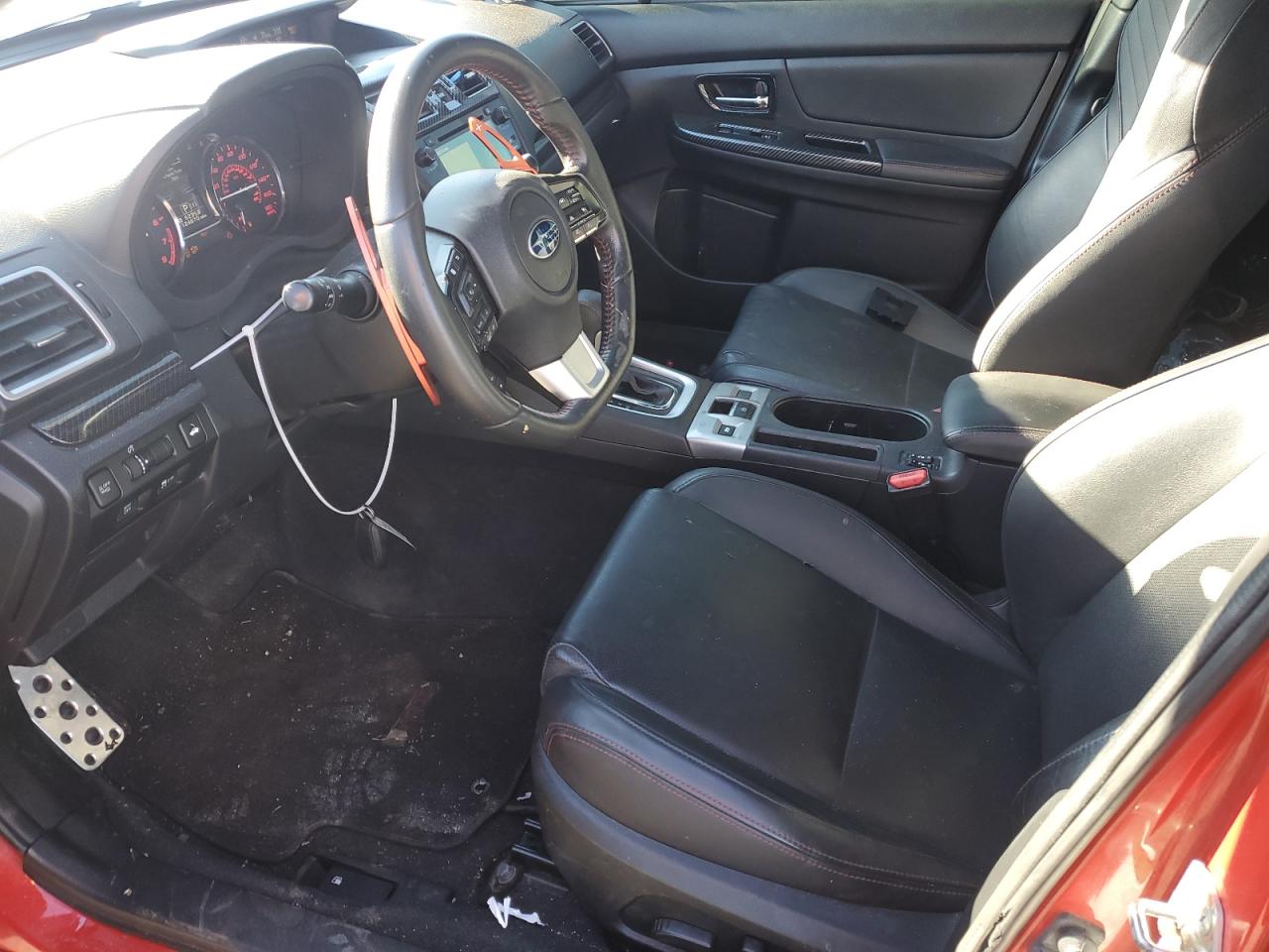 2017 Subaru WRX VIN JF1VA1N69H8813720 Copart auction photo, front end / rear end damage thumbnail 7