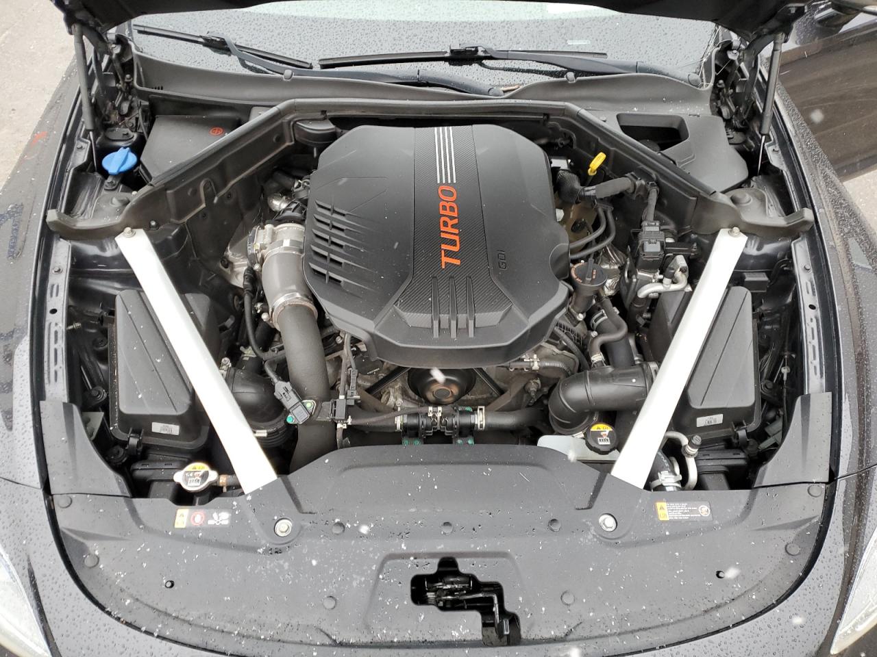 2018 KIA Stinger VIN KNAE55LC5J6010268 Copart auction photo, all over damage thumbnail 12