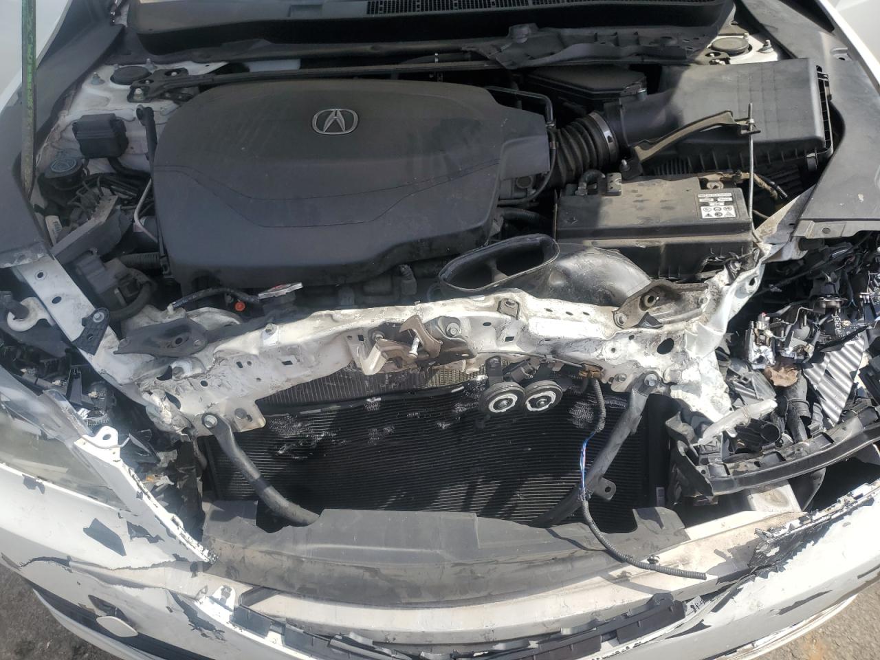 2016 Acura TLX VIN 19UUB2F35GA001837 Copart auction photo, front end damage thumbnail 11
